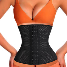 Load image into Gallery viewer, Hot Body Shaper Waist Trainer Belt Steel Boned Corset Women Postpartum Belly Slimming Belt Modeling Strap Shapewear Dropship