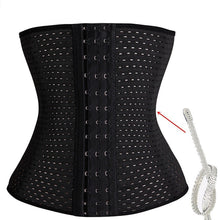 Load image into Gallery viewer, Hot Body Shaper Waist Trainer Belt Steel Boned Corset Women Postpartum Belly Slimming Underwear Modeling Strap Shapewear