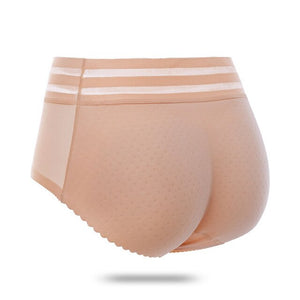 Women Fake Buttocks Panties Seamless Underwear Tummy Control Shaper Fake Ass Butt Lift Briefs Hip Up Padded Butt Push Up Panties